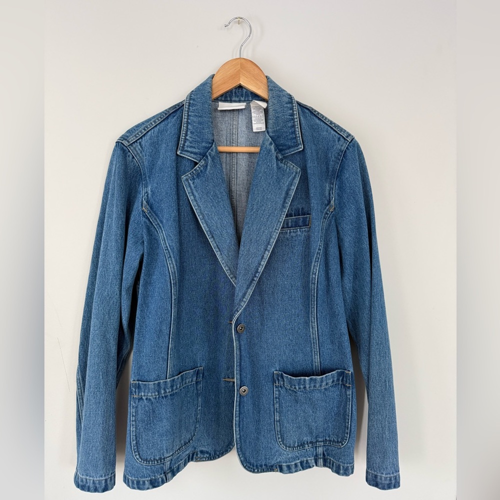 Liz Claiborne Blue Denim Jacket